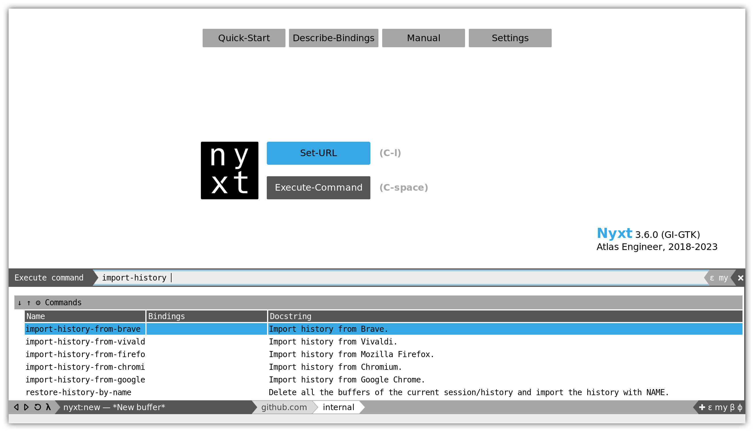 Nyxt browser: release-3.6.0.org